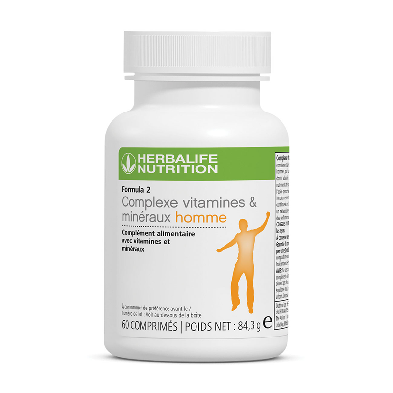 Formula 2 Complexe vitamines et minéraux homme