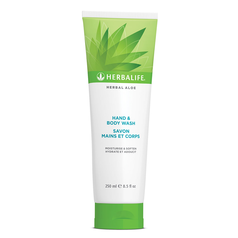 Savon Mains et Corps Herbal Aloe 250 ml