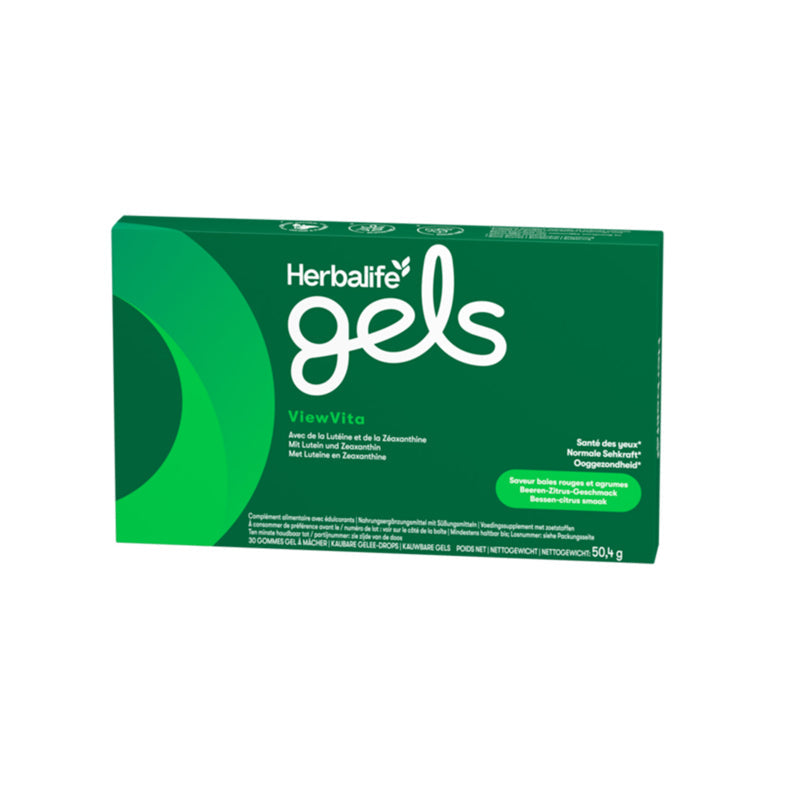 Herbalife Gels ViewVita Baies rouges et agrumes 30 gommes gel à mâcher