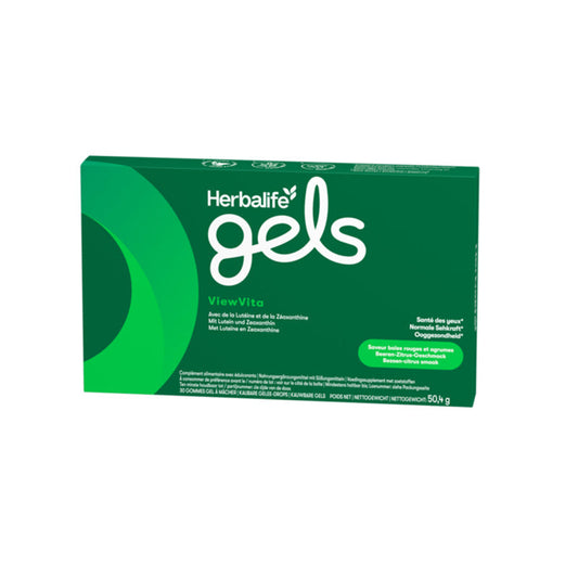 Herbalife Gels ViewVita Baies rouges et agrumes 30 gommes gel à mâcher